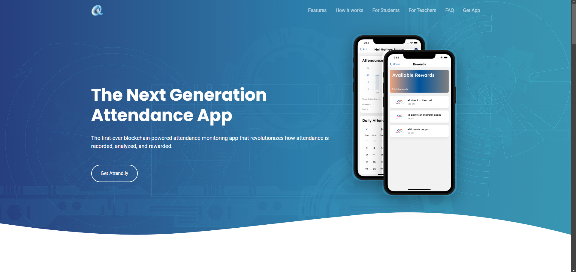 An image of the Attend.ly project.