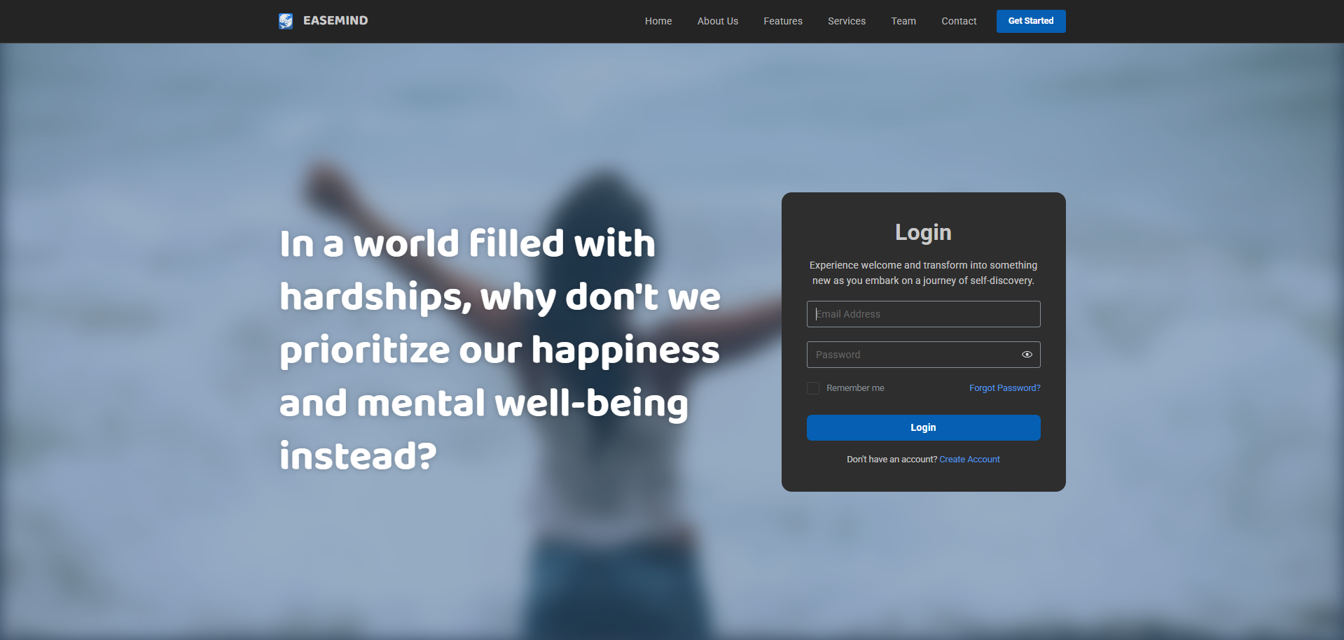 An image of the Easemind project.