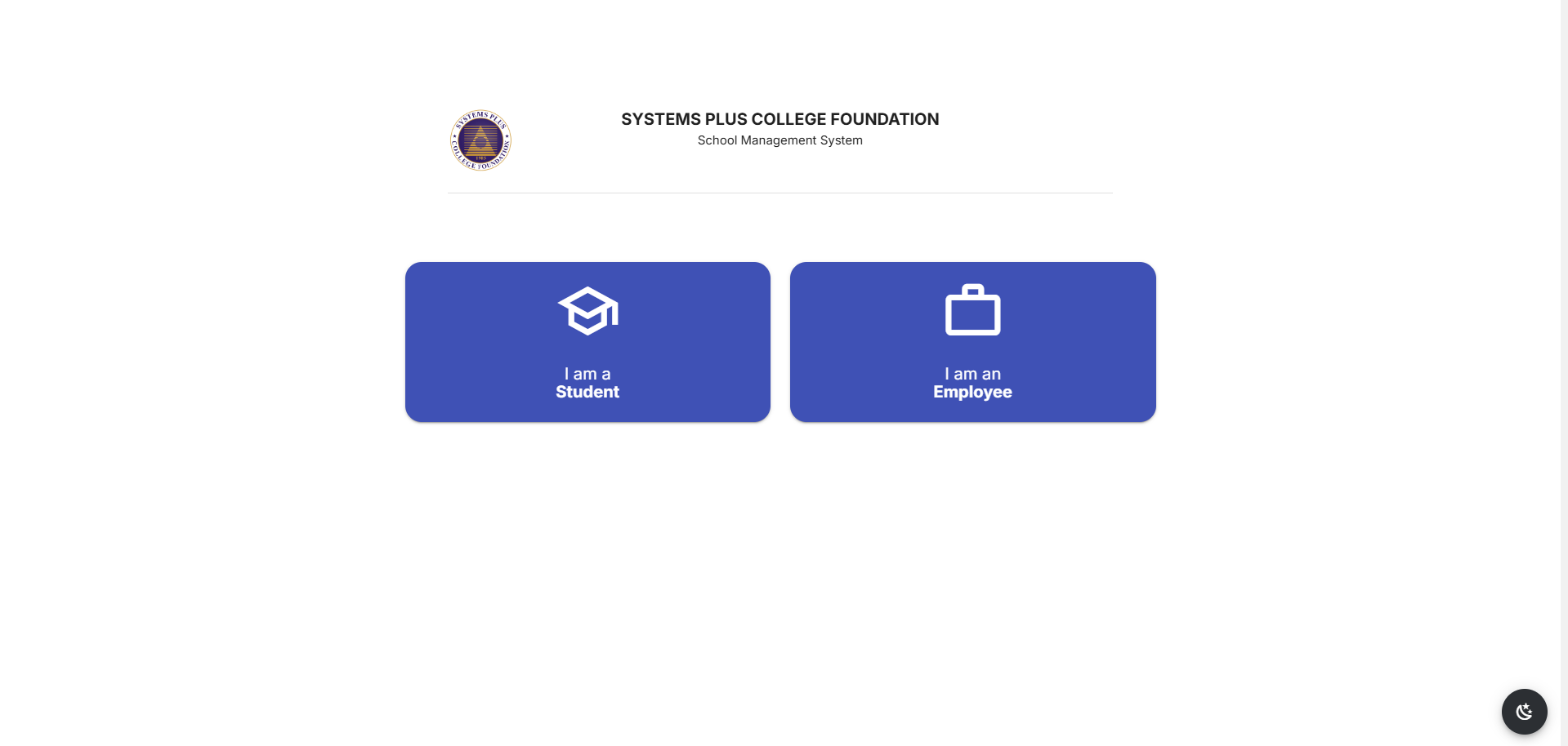 An image of the School Management System project.