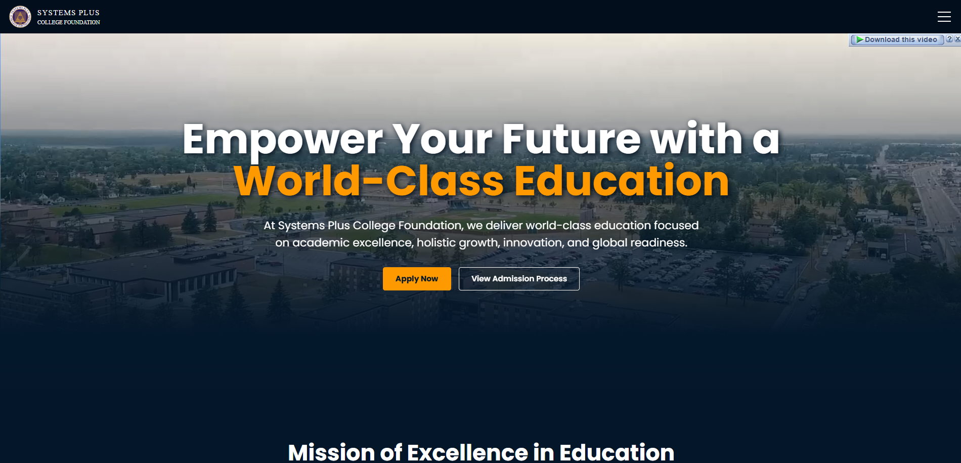 An image of the SPCF Website Revamp project.