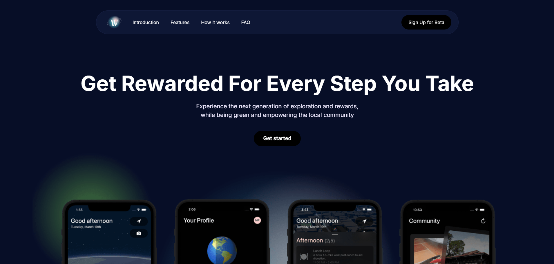An image of the Wander.ly project.